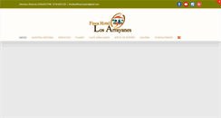 Desktop Screenshot of fincahotelarrayanes.com